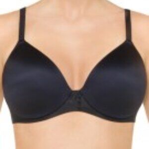 NWT Spanx Bra-Vo 1489 Back Smoothing Bra Black 38D